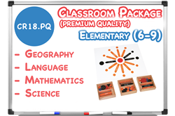 Lower Elementary Classroom Materials (6-9) - Premium Quality