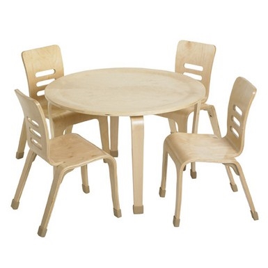 birch round table