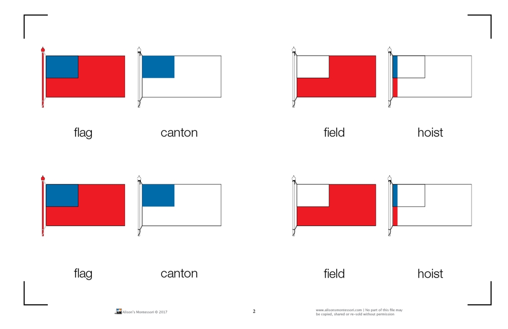 montessori-materials-parts-of-a-flag-printed