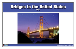 Bridges in the United States Nomenclature Cards (3-6) (Printed)