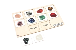 Precious Stones Puzzle with Nomenclature Cards (3-6) (Printed)