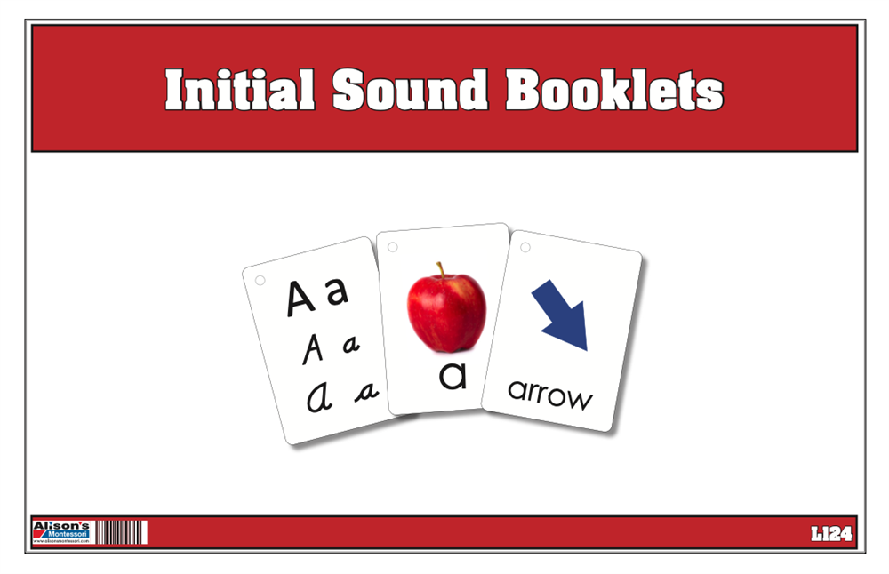 Initial Sound Booklets (Printed, Laminated & Cut)