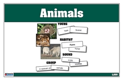 Animals: Young, Habitat, Sounds and Group (Printed)