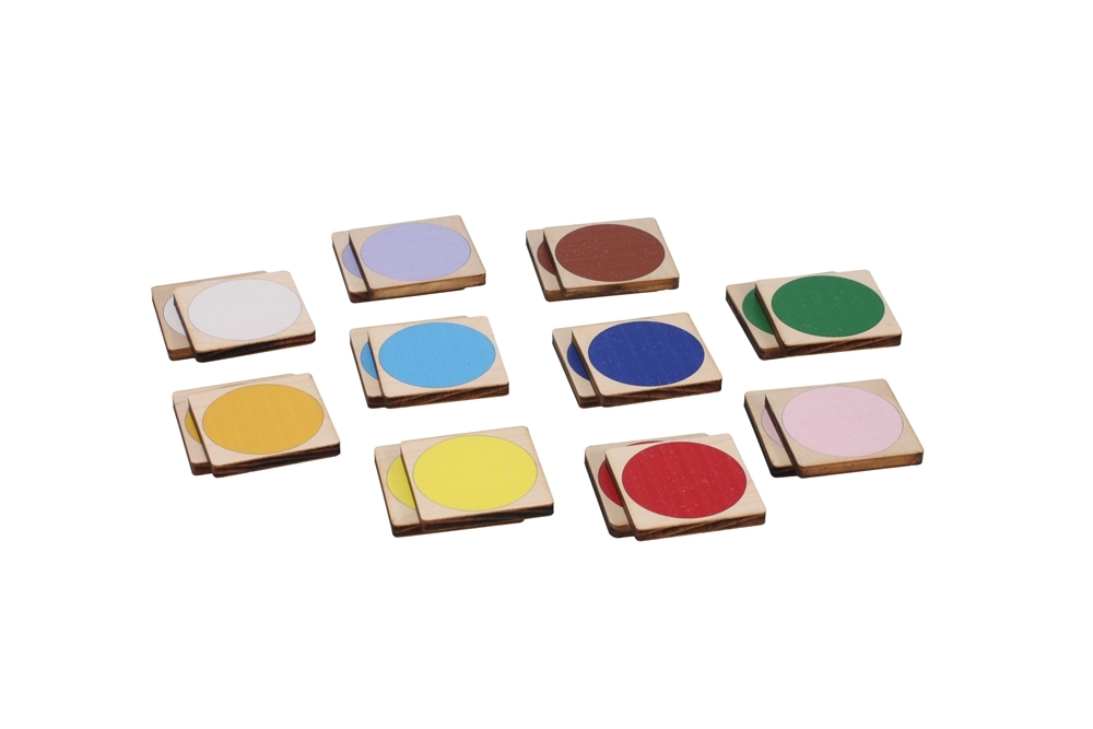  Wooden Memory Game: Color Matching