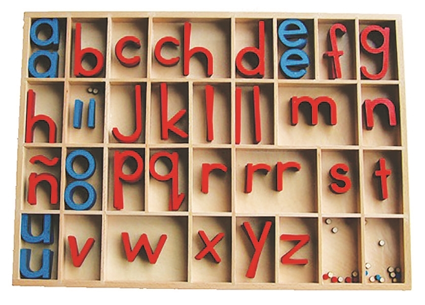 Spanish Montessori Materials Spanish Movable Alphabet