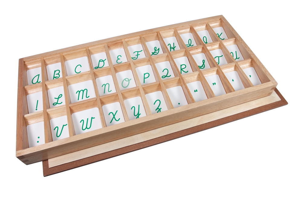 Montessori Materials: Printed Alphabets Box