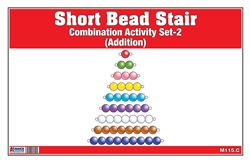 Short Bead Stair Combination Activity Set-2 (Printed)