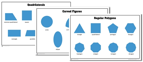 Montessori Materials: Level 1 Geometry Activity Cards