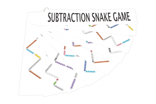 Subtraction Snake Game Charts 