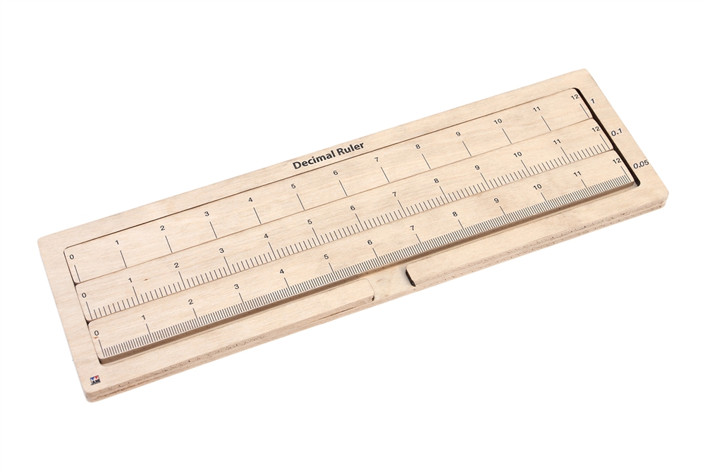 Montessori Materials Decimal Ruler