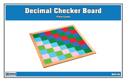 Decimal Checker Board (Task Cards)