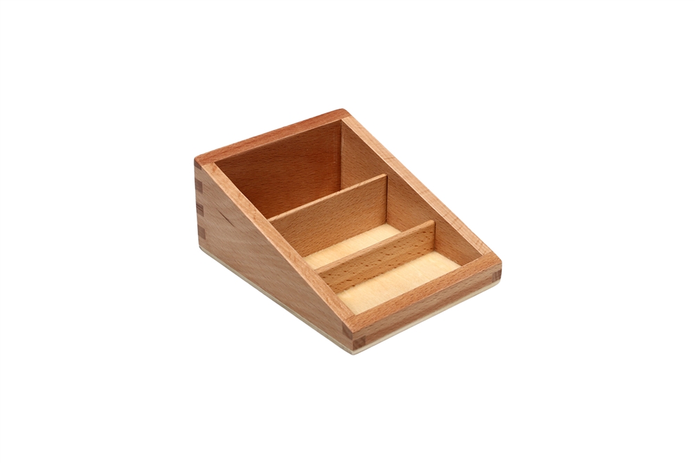 Montessori Materials 3 Piece Wooden Tray Set