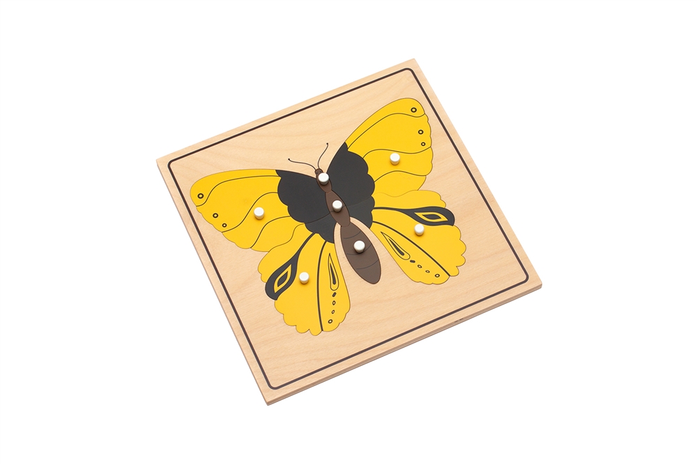 Parts of a Butterfly Puzzle with Nomenclature Cards (3-6) (Premium Quality)