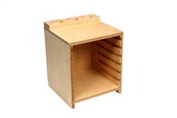 Cabinet for Wooden Land and Water Form Trays Set 1 (Premium Quality) 