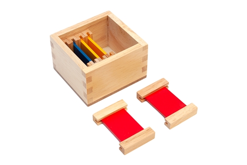 Montessori Sensorial Material Learning Color Tablet Box 1/2/3 Wood