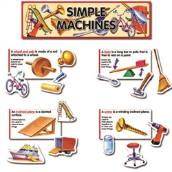 Montessori Materials: Simple Machines Mini Bulletin Board Set