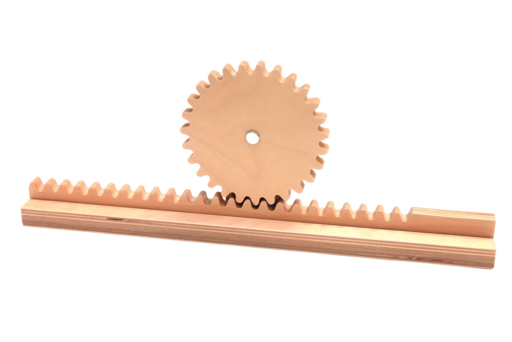 Montessori Materials: Gear Rack Model