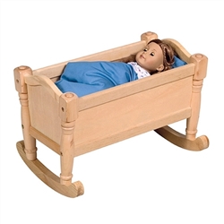 Montessori Materials: Doll Cradle - Natural