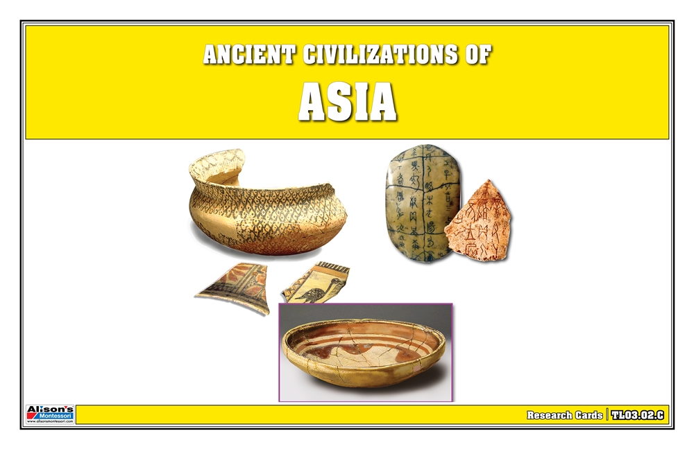 Montessori Materials: Timeline of Ancient Civilizations of Asia ... - TL03.2.C 2