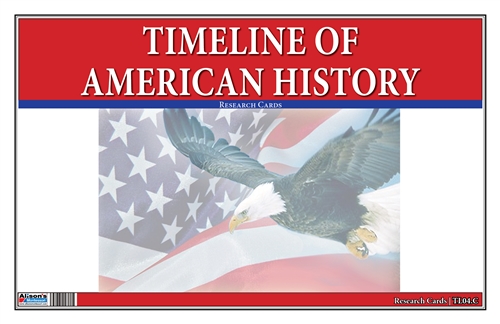 Montessori Materials: American History Timeline Research Cards