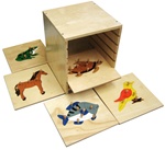 Zoology puzzles With Cabinet