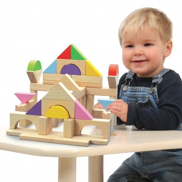 Montessori Materials: 50 Pieces Blocks