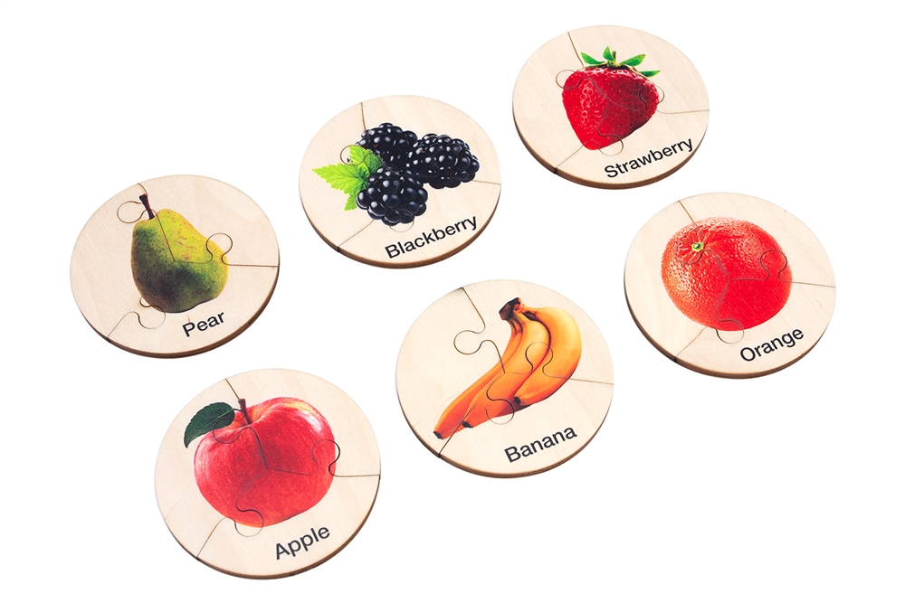  Infant and toddler Fruits puzzle