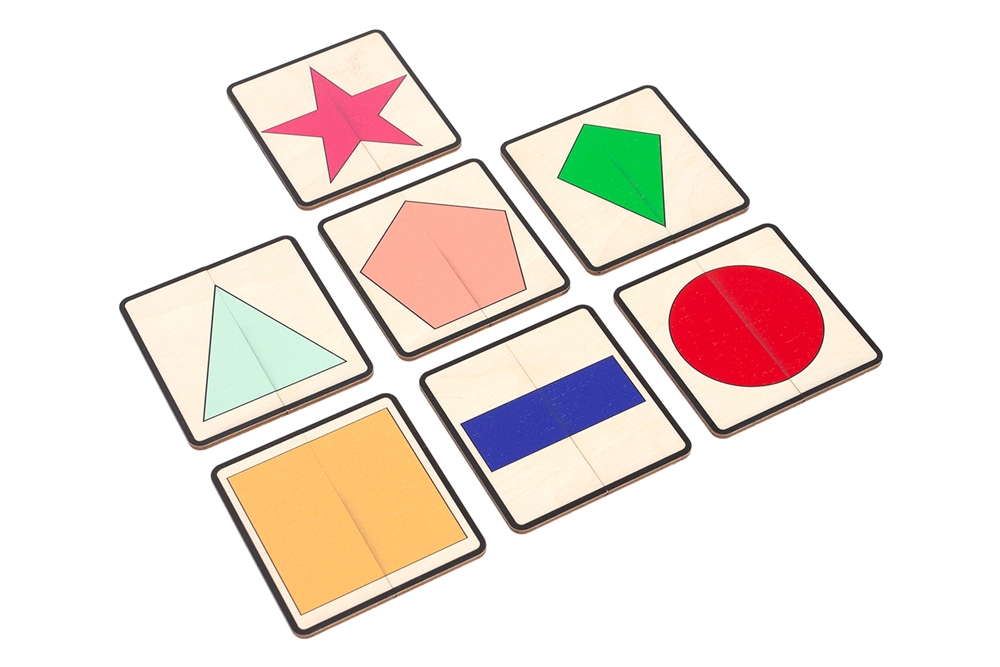  Shapes Symmetry Puzzle